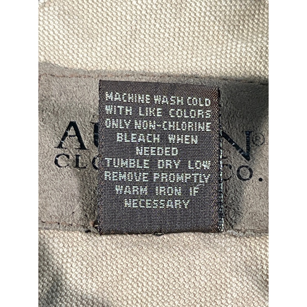 Austin Clothing Co. Work Vest Men XL Tan Fair Quilted Lining Canvas Utility - Picture 11 of 13